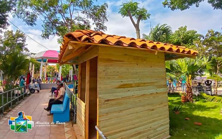 Remozan parque en Boaco Managua. Por Jaime Mejía/Radio La Primerísima