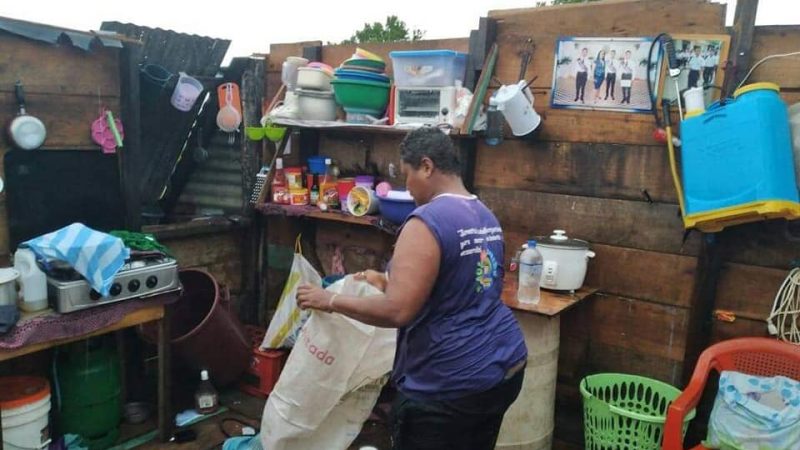 Lluvias y vientos afectan casas en Bluefields Managua. Radio La Primerísima