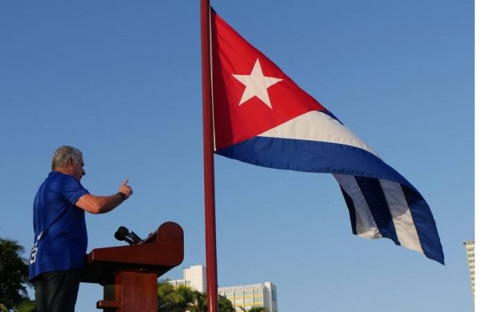 Presidente de Cuba llama a la unidad del pueblo La Habana. Agencias.