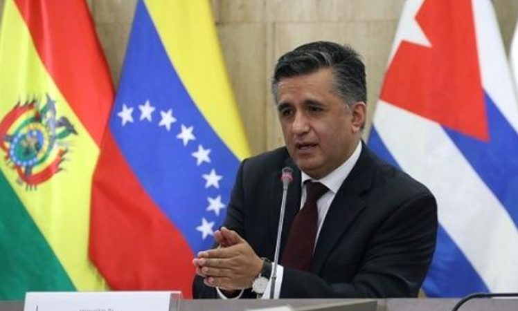 Secretario del ALBA-TCP condena sanciones contra Cuba Caracas. Prensa Latina