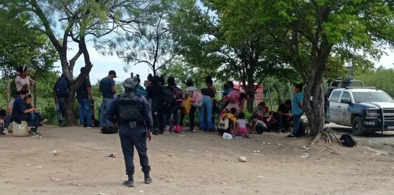 Nicas entre migrantes rescatados en México Tamaulipas. Agencia EFE