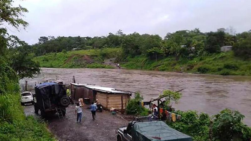 Lluvias ocasionan crecida de ríos en Bocana de Paiwas Managua. Radio La Primerísima
