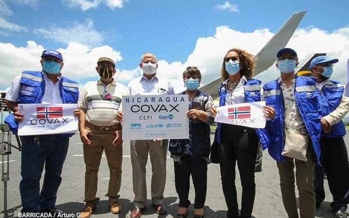 Llegan 36,480 dosis de vacunas contra Covid-19 Managua. Jaime Mejía/Radio La Primerísima