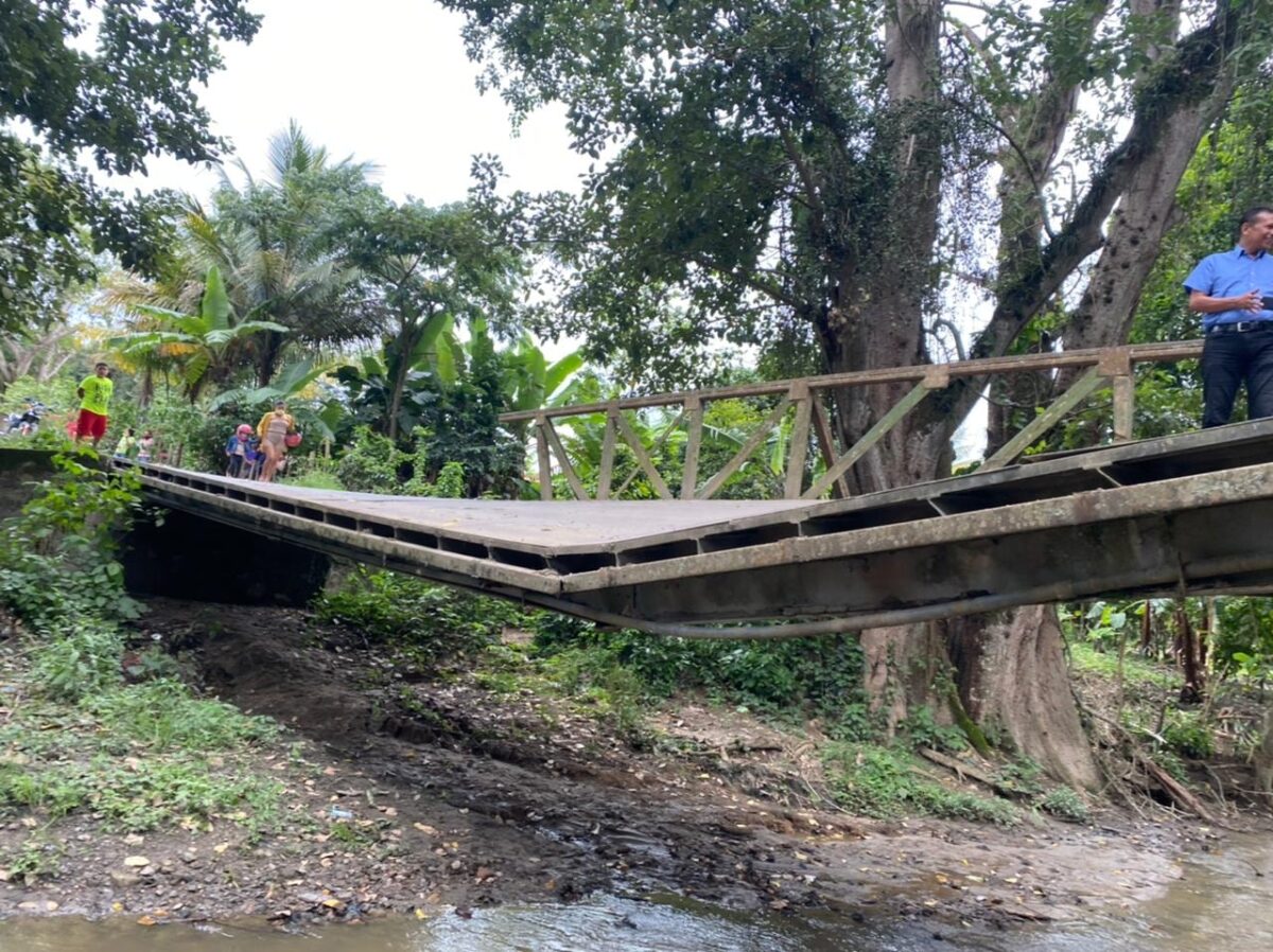 Repararán puente sobre río San Cruz en Jalapa Managua. Radio La Primerísima