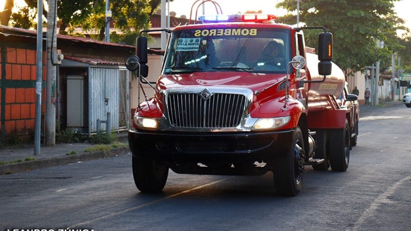 Villanueva tendrá cuartel de bomberos Managua. Radio La Primerísima