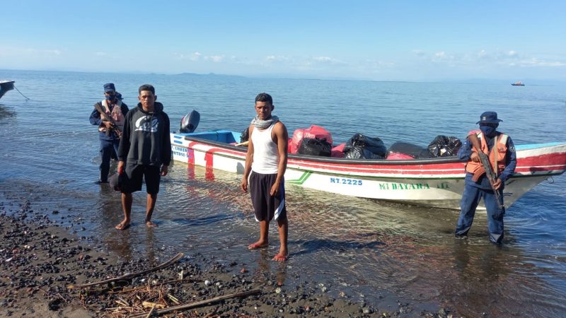 Naval intercambia disparos con delincuentes en Golfo de Fonseca Managua. Radio La Primerísima