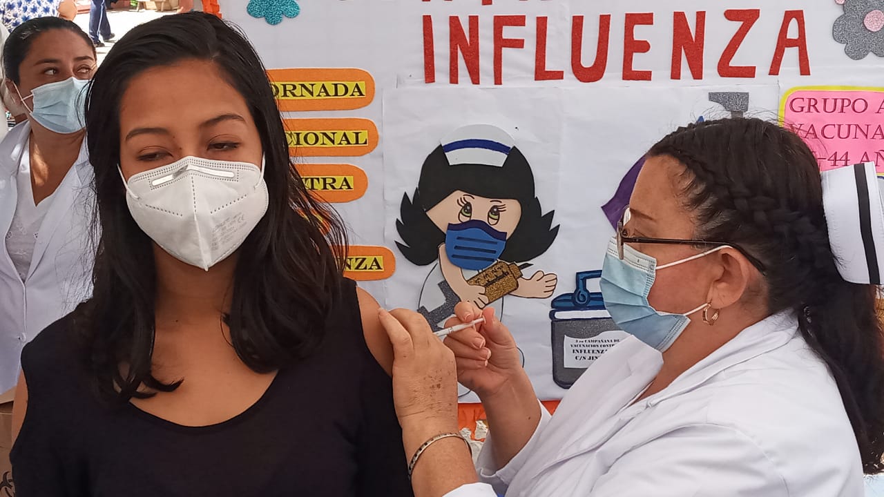 Más de 624 mil personas han sido vacunados contra la influenza Managua. Radio La Primerísima