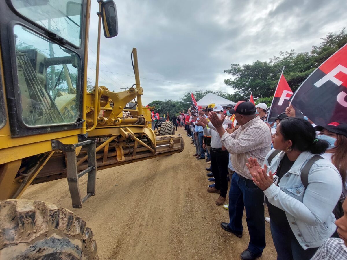 Inicia construcción de la carretera Ochomogo-Las Salinas Managua. Danielka Ruíz. Radio La Primerísima