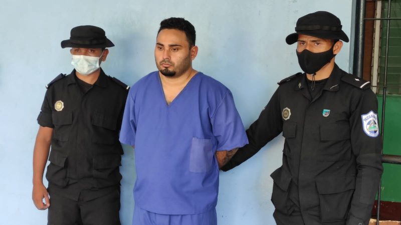 Asesino de granadino es puesto a la orden del juez  Managua. Por Jerson Dumas/Radio La Primerísima