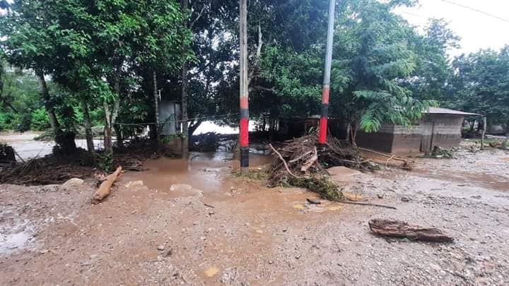 Desborde de río inunda 57 viviendas en Wiwilí Managua. Radio La Primerísima