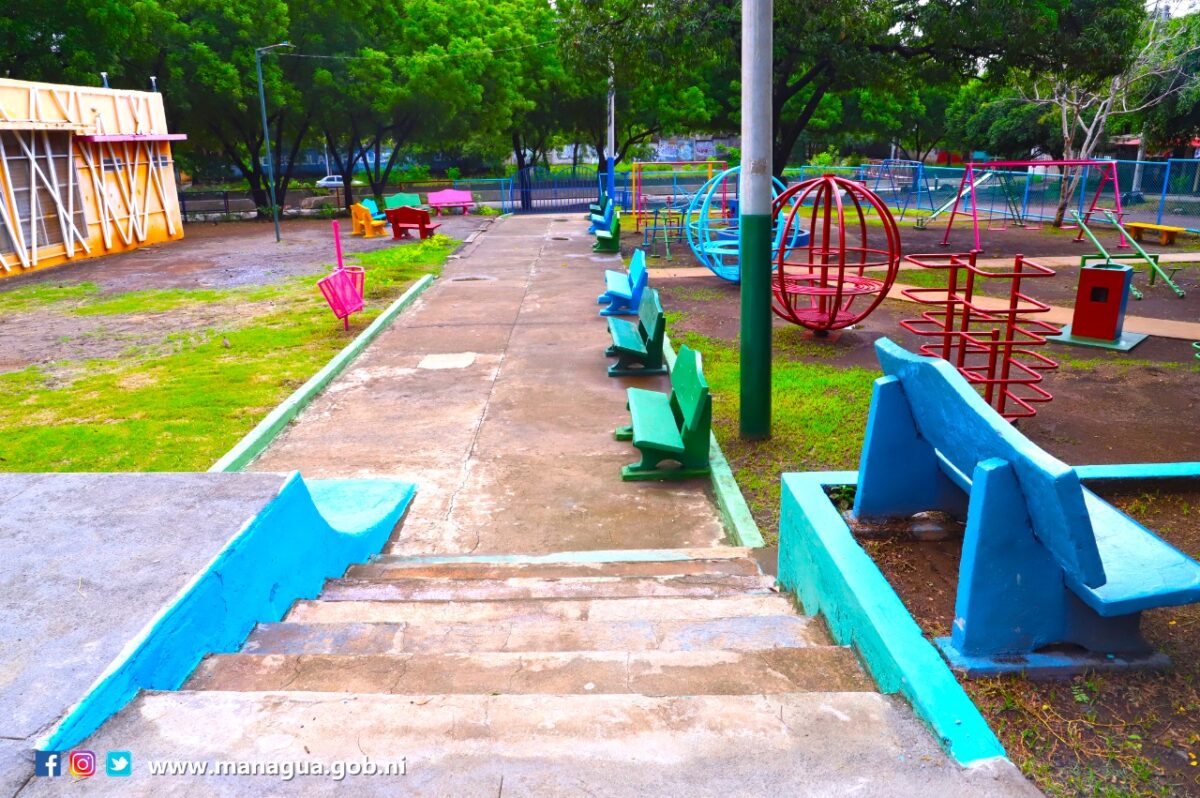 Rehabilitan Parque de Villa San Jacinto en Managua  Managua. Radio La Primerísima