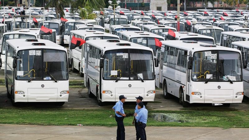 Empezarán a circular 250 buses nuevos en Managua Managua. Radio La Primerísima