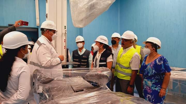 Supervisan obras en hospital de Chinandega Managua Radio La Primerísima