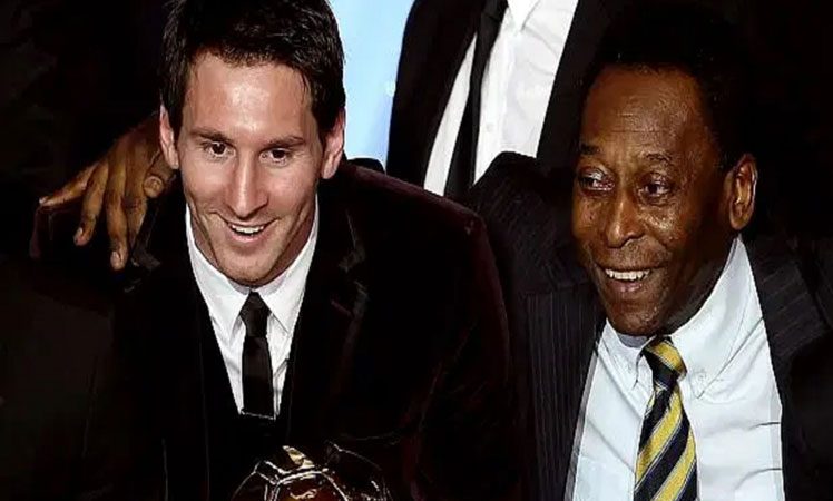 Pelé felicita a Leo Messi por superar su marca de goles Brasilia. Prensa Latina
