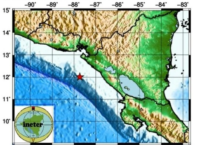 Nuevo sismo sacude el Pacífico de Nicaragua Managua. Radio La Primerísima
