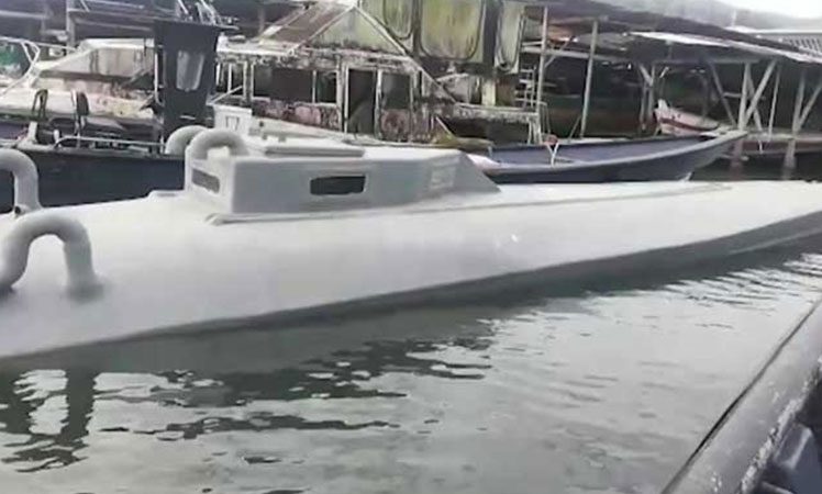 Narcosubmarinos colombianos incautados en Panamá Ciudad de Panamá. Prensa Latina