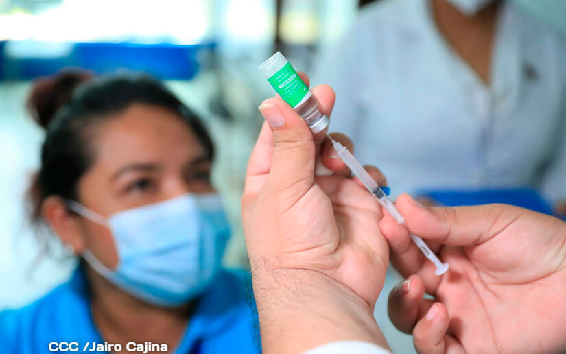 Sigue vacunación en Managua y Caribe Sur Managua. Radio La Primerísima