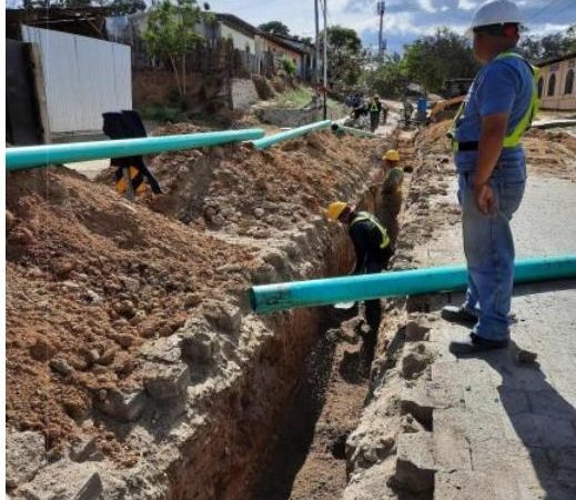 Cambian tuberías de agua potable en Ocotal Managua. Radio La Primerísima
