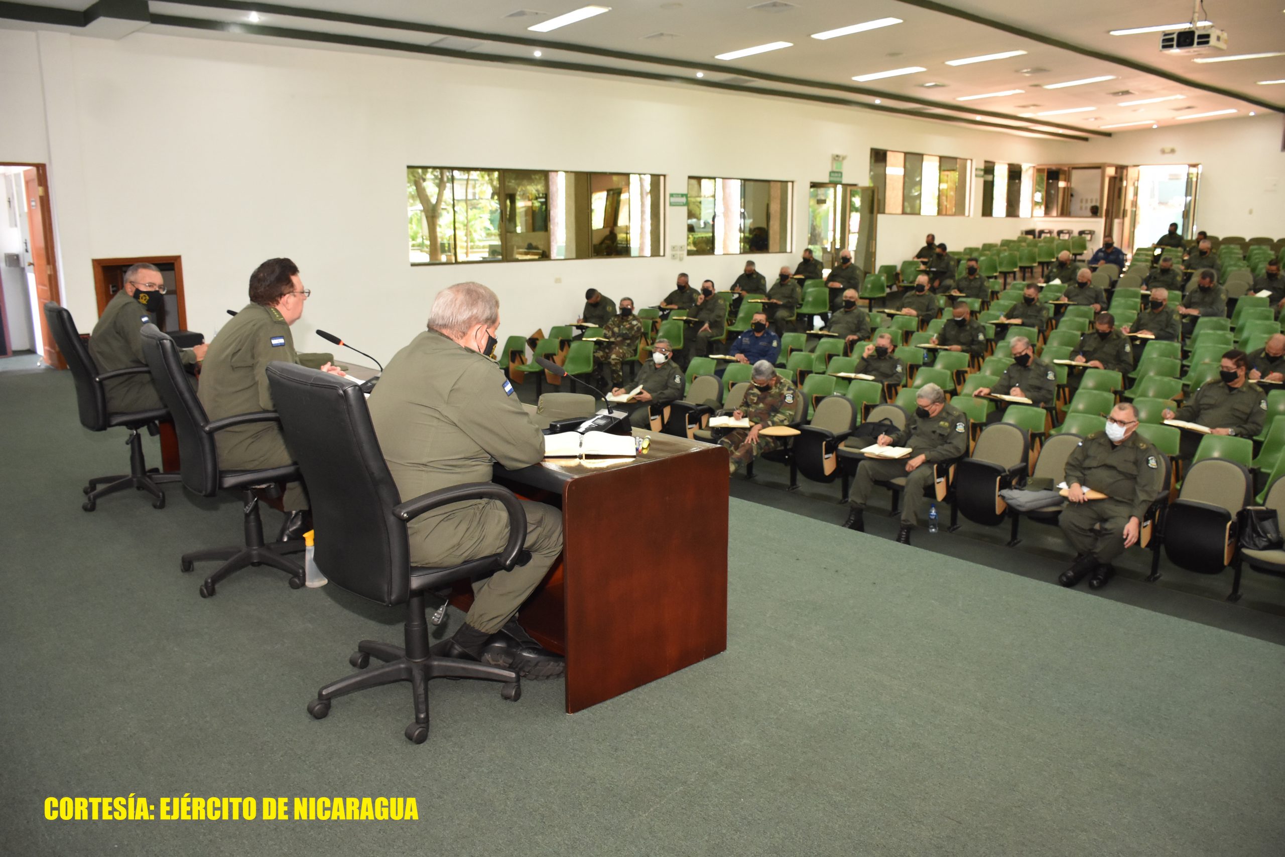 Ejército define actividades de apoyo al CSE Managua. Radio La Primerísima