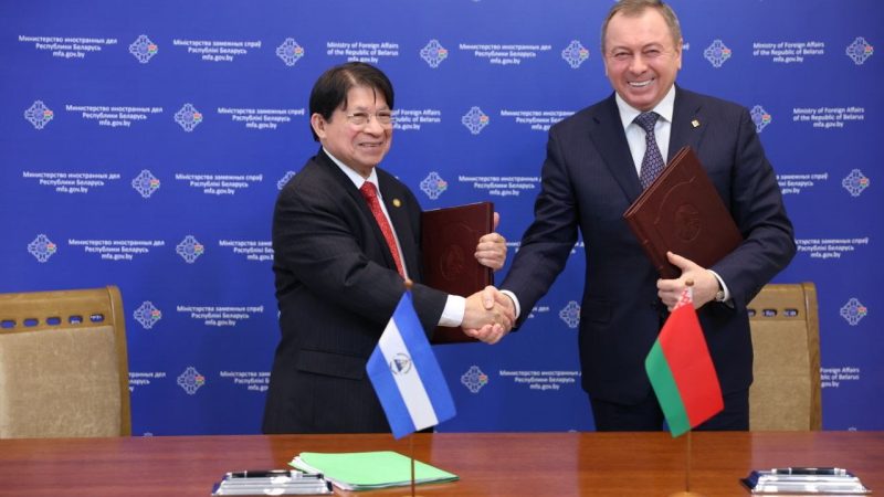 Nicaragua y Belarús crean Comisión Mixta de Cooperación Managua. Radio La Primerísima
