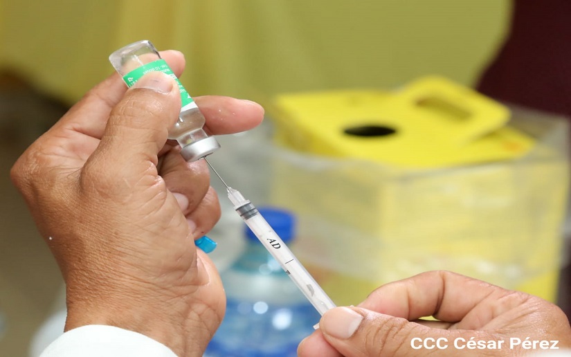 Población continúa inmunizándose contra el Covid-19 Managua. Lisbeth González/ Radio La Primerísima