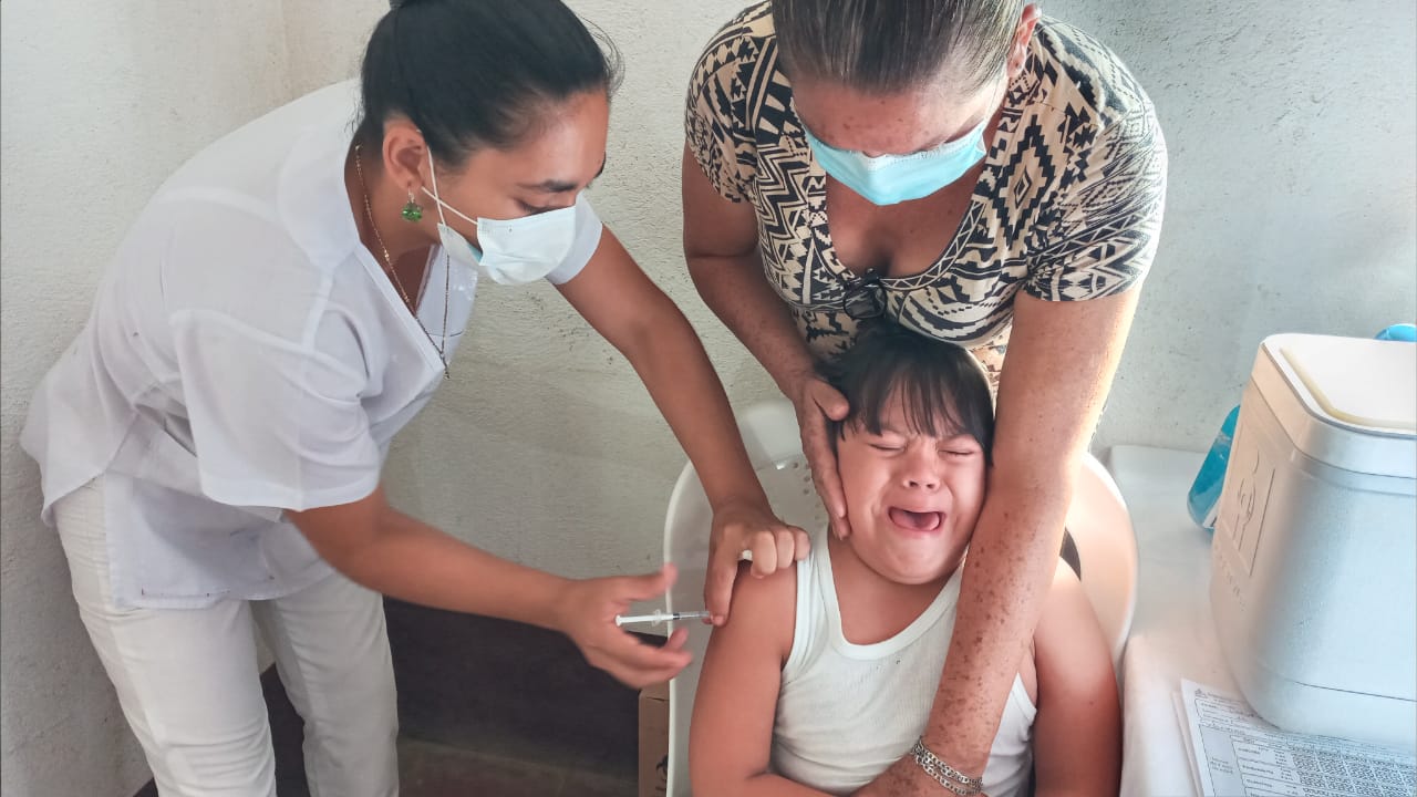 Arranca vacunación anti Covid-19 para niños Managua. Radio La Primerísima
