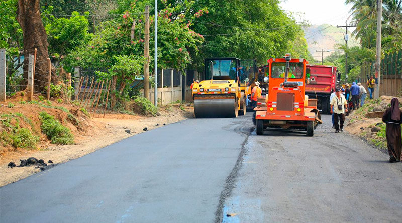 Mejoran calles en barrio Hialeah de Managua Managua. Radio La Primerísima