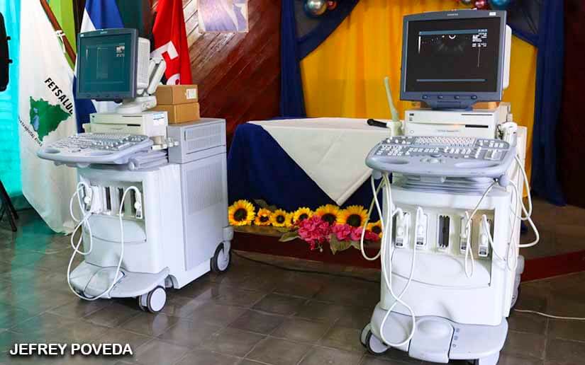 Hospital Gaspar García Laviana con nuevos equipos de ultrasonidos Managua. Radio La Primerísima