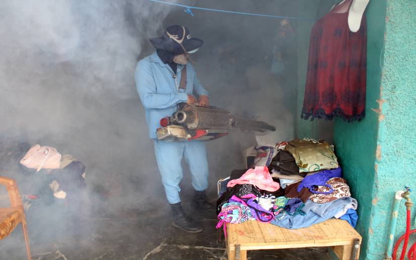 Fumigación domiciliar evita proliferación de mosquitos Managua. Radio La Primerísima