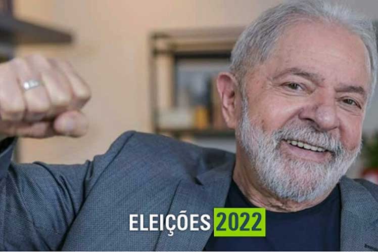 Lula lidera encuesta sobre elecciones en Brasil Brasilia. Prensa Latina
