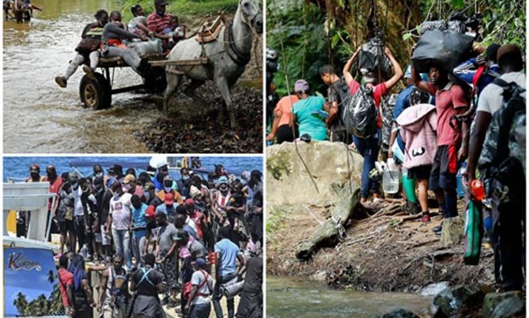 Crisis humanitaria de migrantes en Colombia Bogotá. Prensa Latina