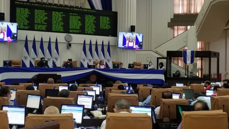 Asamblea reforma presupuesto para comprar vacunas anticovid Managua. Por Danielka Ruíz/Radio La Primerísima