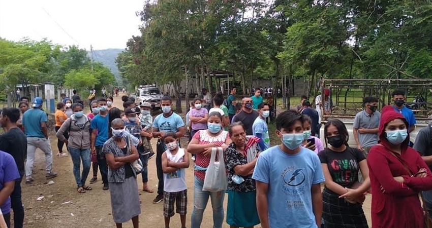 Llevan más de siete mil vacunados en Pueblo Nuevo Managua. Radio La Primerísima