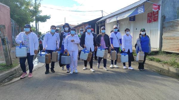 Continúa vacunación voluntaria contra el COVID-19 casa a casa Managua. Radio La Primerísima