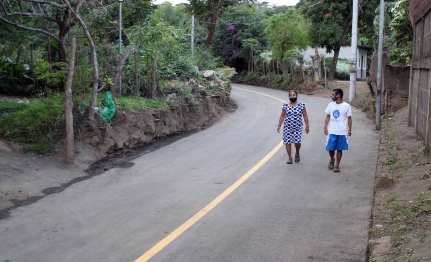 Mejoran calles en comarca Chiquilistagua Managua. Radio La Primerísima
