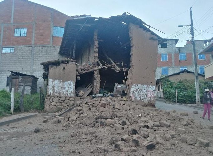 Terremoto de 7.5 sacude la región del Amazonas en Perú Lima. Telesur