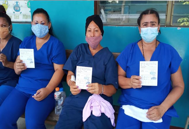 Más privados de libertad son vacunados contra el virus Managua. Radio La Primerísima 