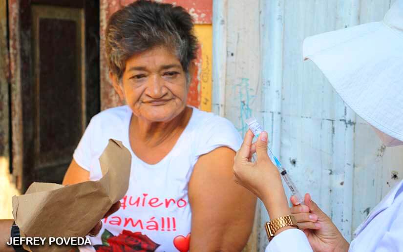 MINSA avanza vacunación casa a casa contra Covid-19 Managua. Radio La Primerísima