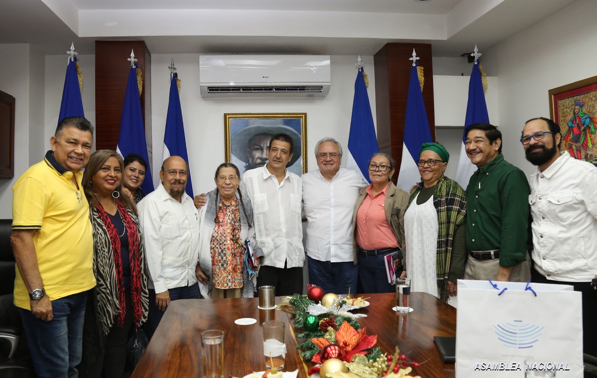 Diputados reciben al nuevo embajador de Cuba Managua. Danielka Ruiz/ Radio La Primerísima 
