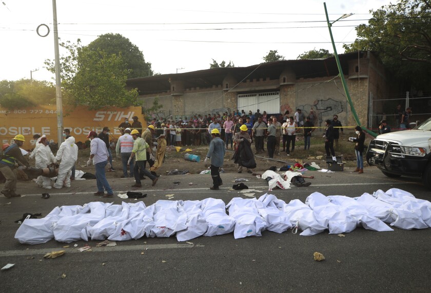Guatemala declara duelo nacional por migrantes muertos en México Ciudad de Guatemala. Agencias 
