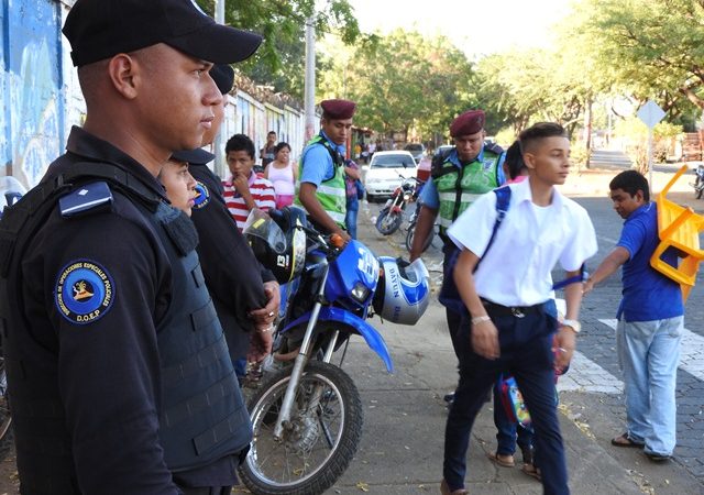 Lanzan Plan de Seguridad Escolar Managua. Jerson Dumas/Radio La Primerísima