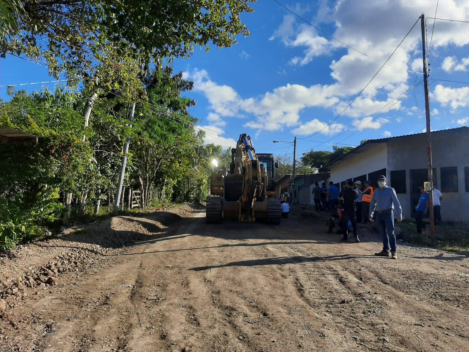 Empieza construcción de carretera que unirá a Boaco con Matagalpa Managua. Wiston López/Radio La Primerísima