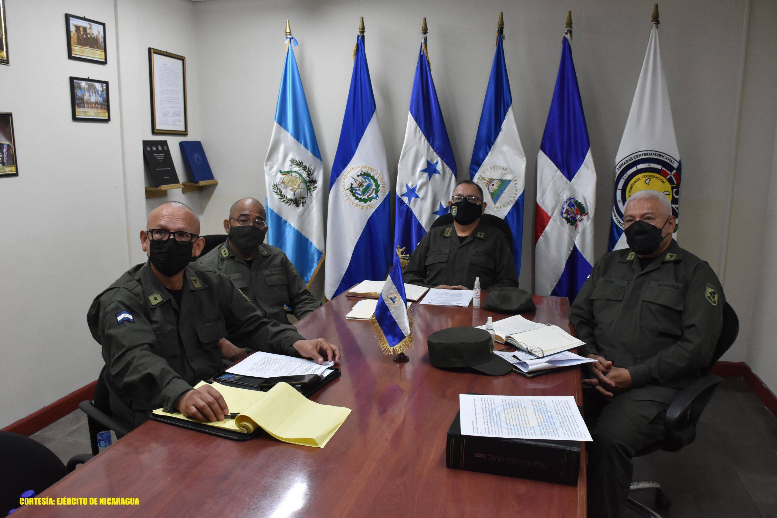 Fuerzas armadas de la región en reunión sobre sanidad militar Managua. Radio La Primerísima