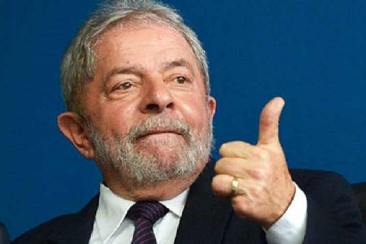 Expresidente brasileño Lula da Silva da positivo a la Covid-19 Brasilia. Telesur