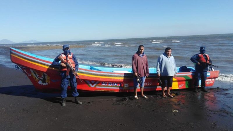 Militares retienen a dos salvadoreños por pesca ilegal Managua. Radio La Primerísima