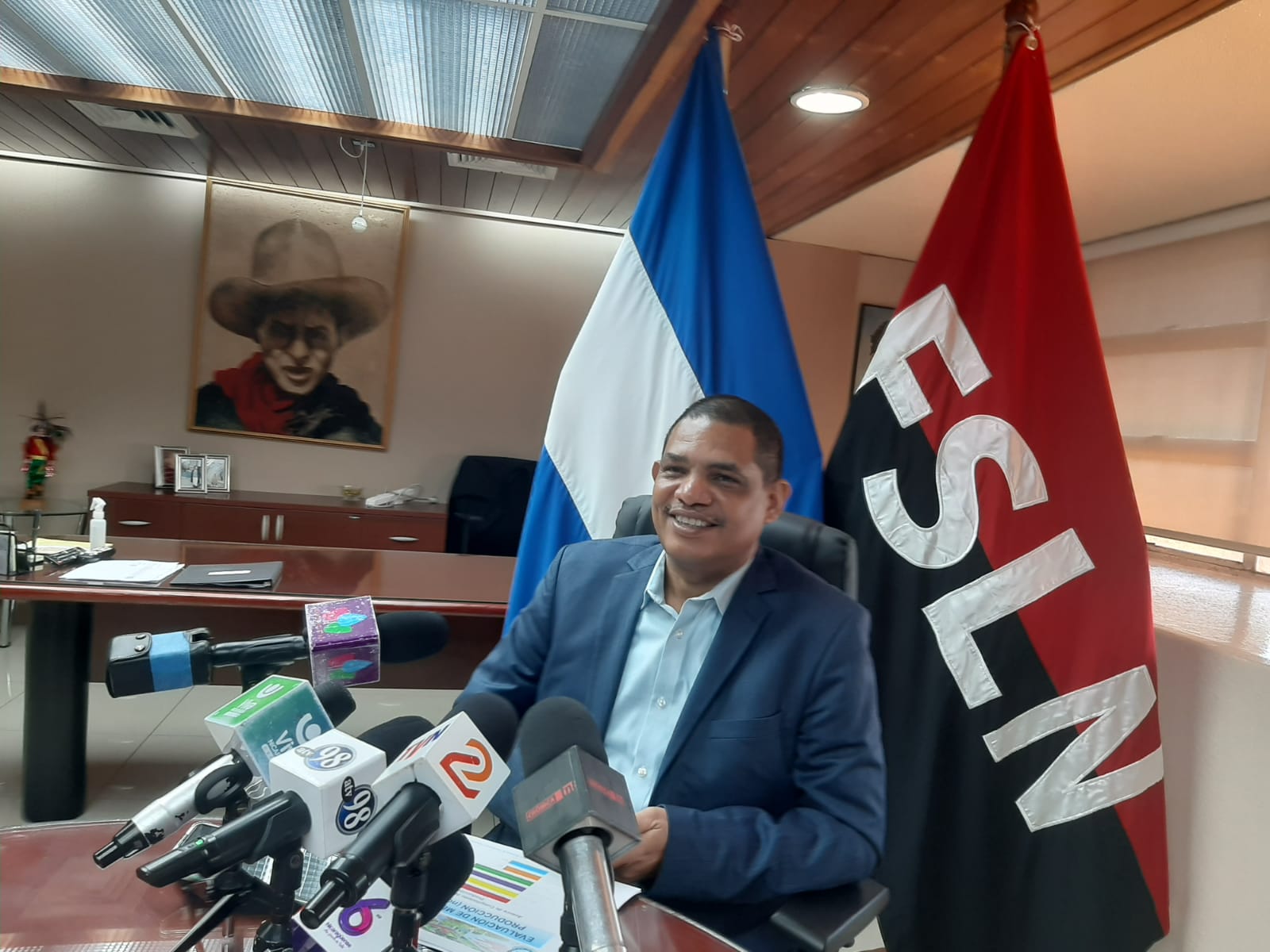Economía crecerá 6% en 2022, pronostica ministro Acosta Managua. Wiston López/Radio La Primerísima