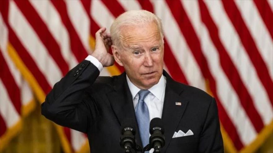 “Estúpido hijo de…”: Biden insulta a periodista de Fox News Washington. Agencias