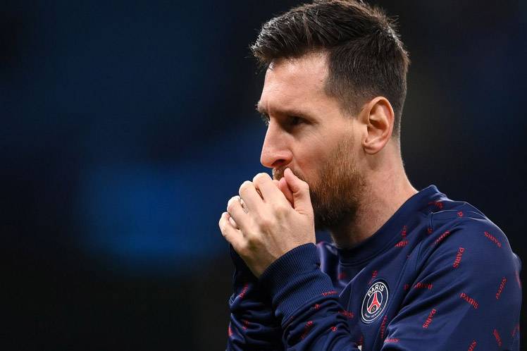 Lionel Messi diagnosticado con Covid-19 Paris. Prensa Latina