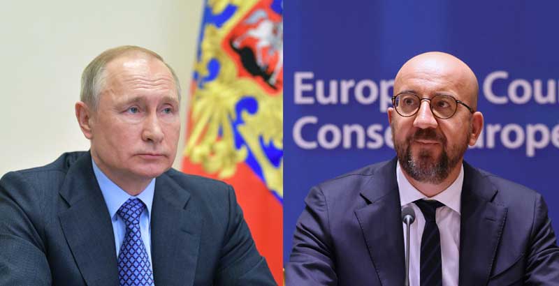 Putin denuncia llamado de UE a una solución militar en Ucrania Moscú. Prensa Latina
