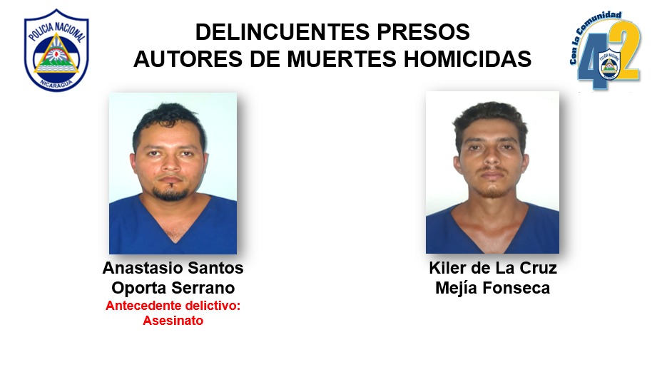 Capturan a sujeto que asesinó a dos primos en Río San Juan Managua. Jerson Dumas/ Primerísima